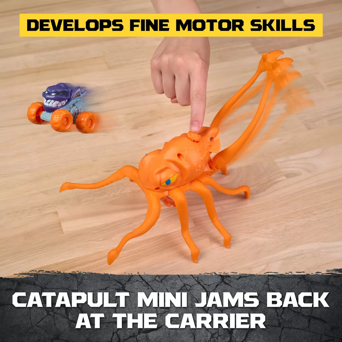 MONSTER JAM MINI MEGALODON CARRIER