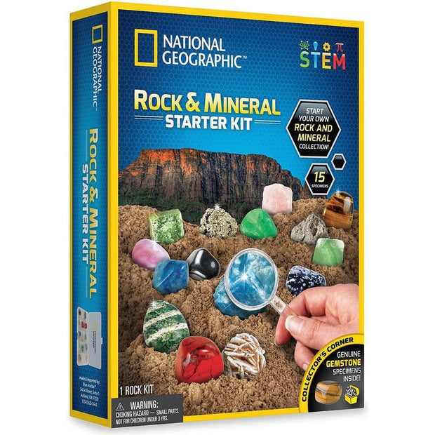 National Geographic Rock + Mineral Starter Kit