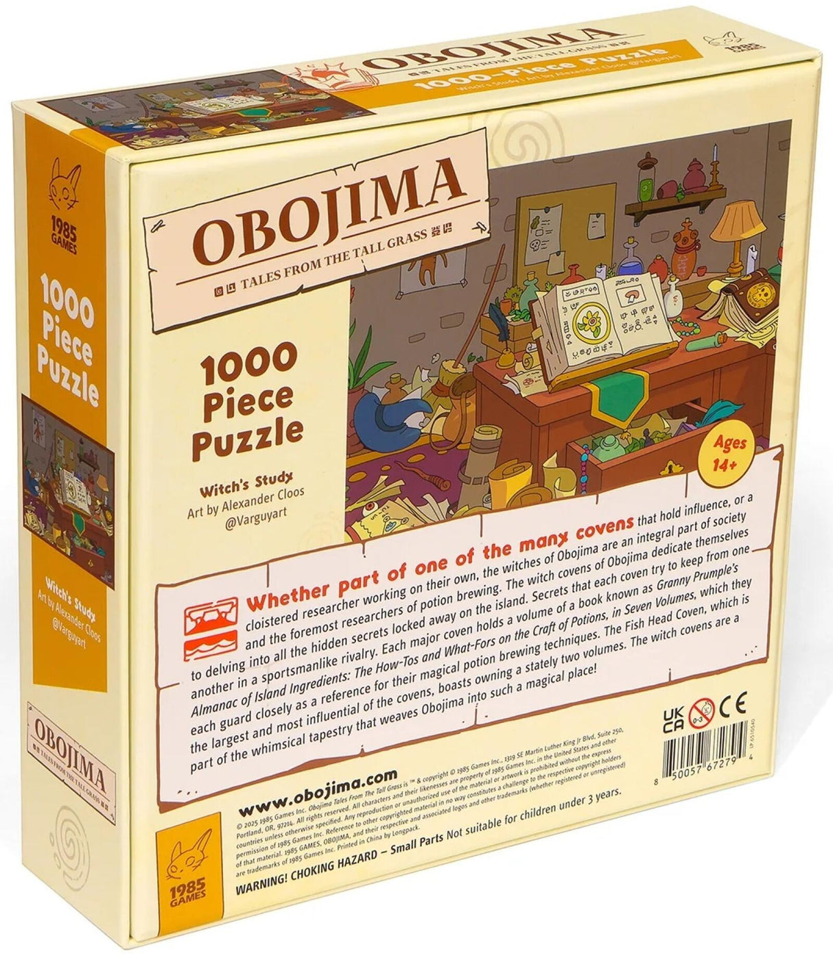 Obojima Puzzle Witches Study