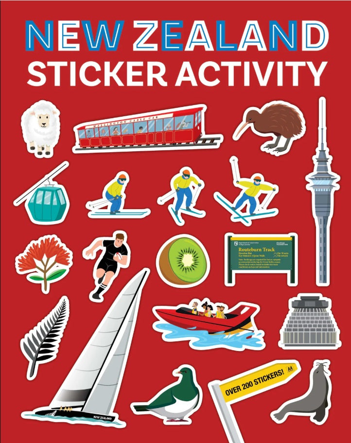New Zealand Sticker and Activity Book
