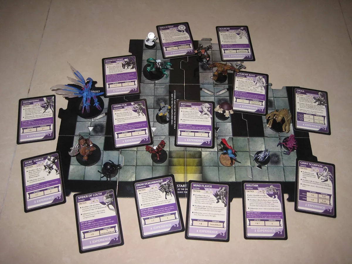 D&D Legend of Drizzt Board Game