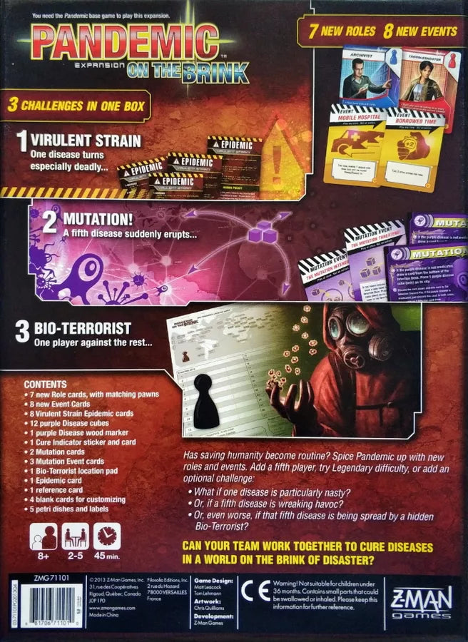Pandemic - On the Brink Expansion
