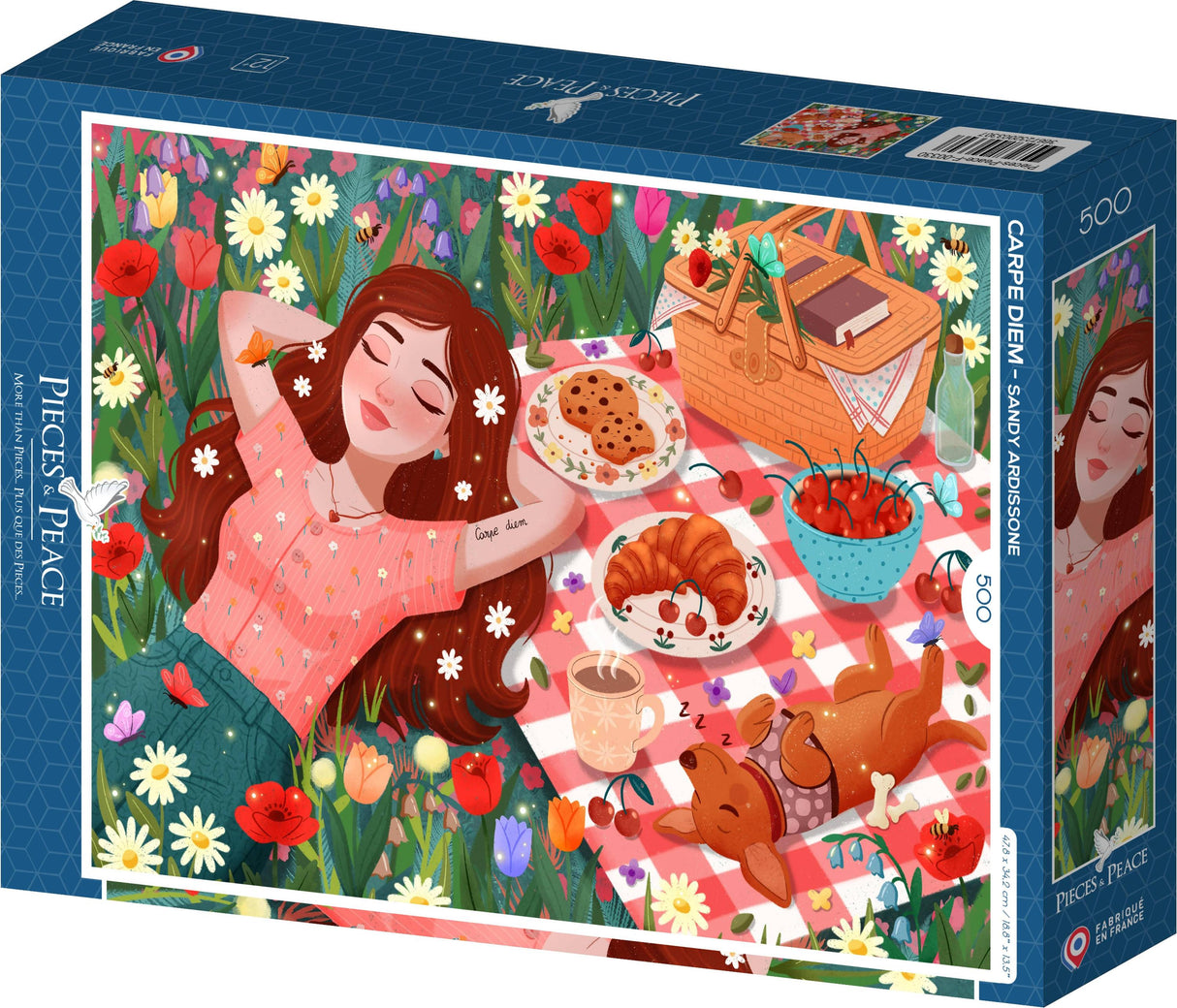 Pieces & Peace: Carpe Diem Puzzle - 500 Pieces