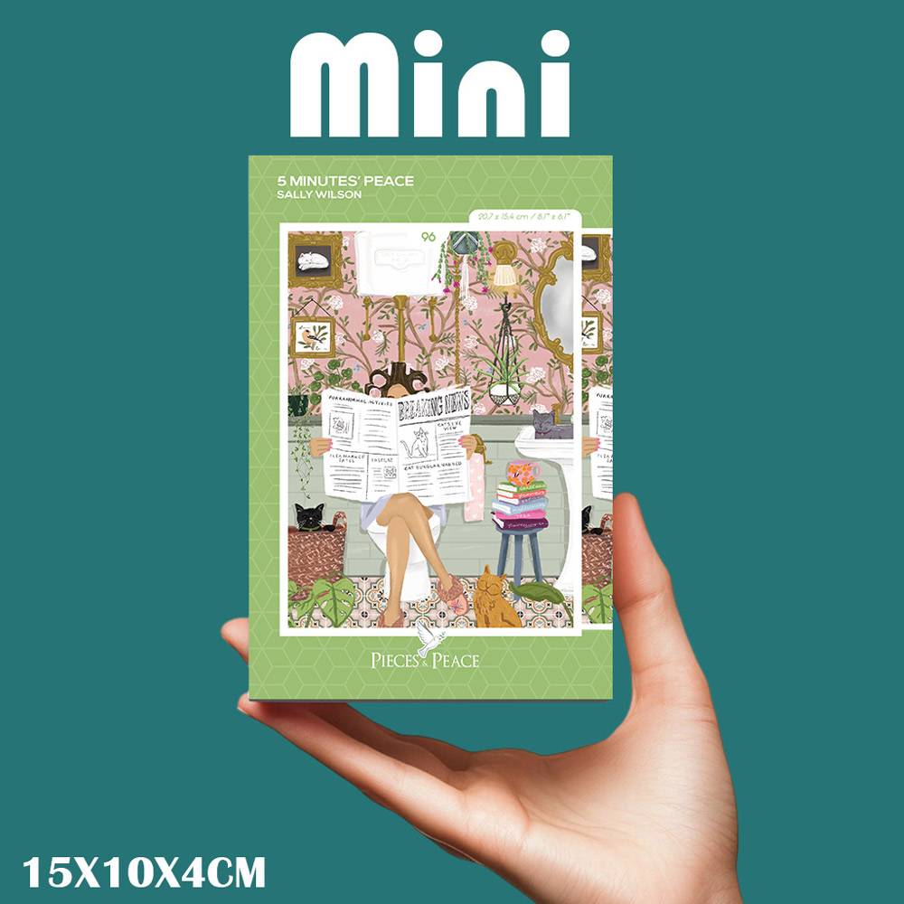 Pieces & Peace: 5 Minutes' Peace Mini Puzzle - 96 Pieces