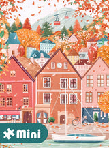Pieces & Peace: Bergen Mini Puzzle - 96 Pieces