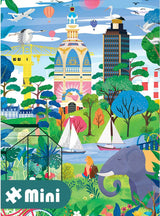 Pieces & Peace: Fantastic Nantes Mini Puzzle - 96 Pieces