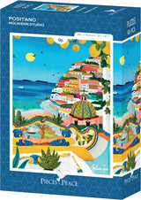 Pieces & Peace: Positano Mini Puzzle - 96 Pieces