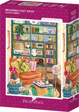 Pieces & Peace: Reading Cozy Spot Mini Puzzle - 96 Pieces
