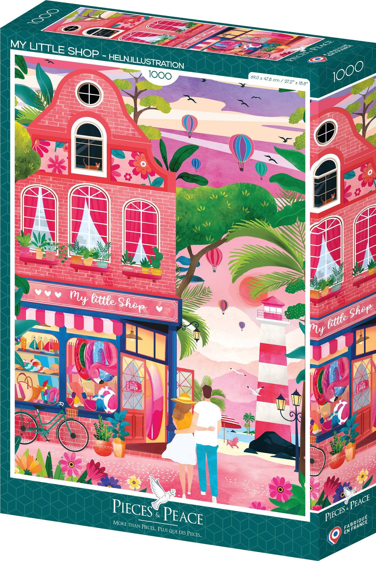 Pieces & Peace: My Little Shop Puzzle - 1000 Pieces
