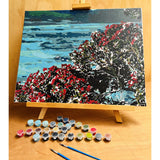 Kiwi Paint By Numbers - Pohutukawa Tree