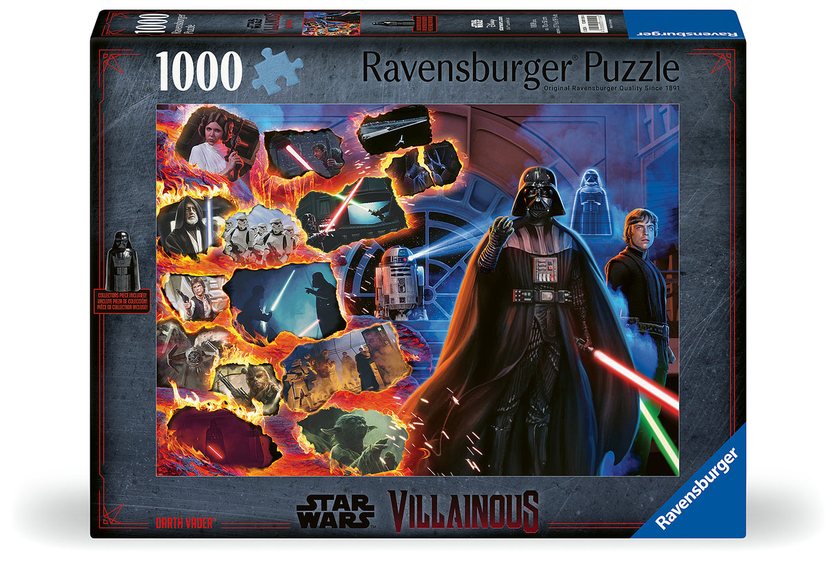 Ravensburger - Star Wars Darth Vader Figure Puzzle - 1000 Piece
