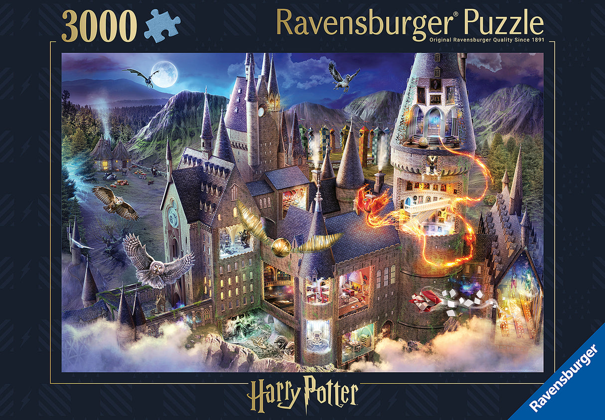 Ravensburger - Hogwarts Castle Cutaway - 3000 Piece