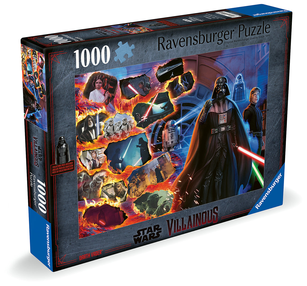 Ravensburger - Star Wars Darth Vader Figure Puzzle - 1000 Piece
