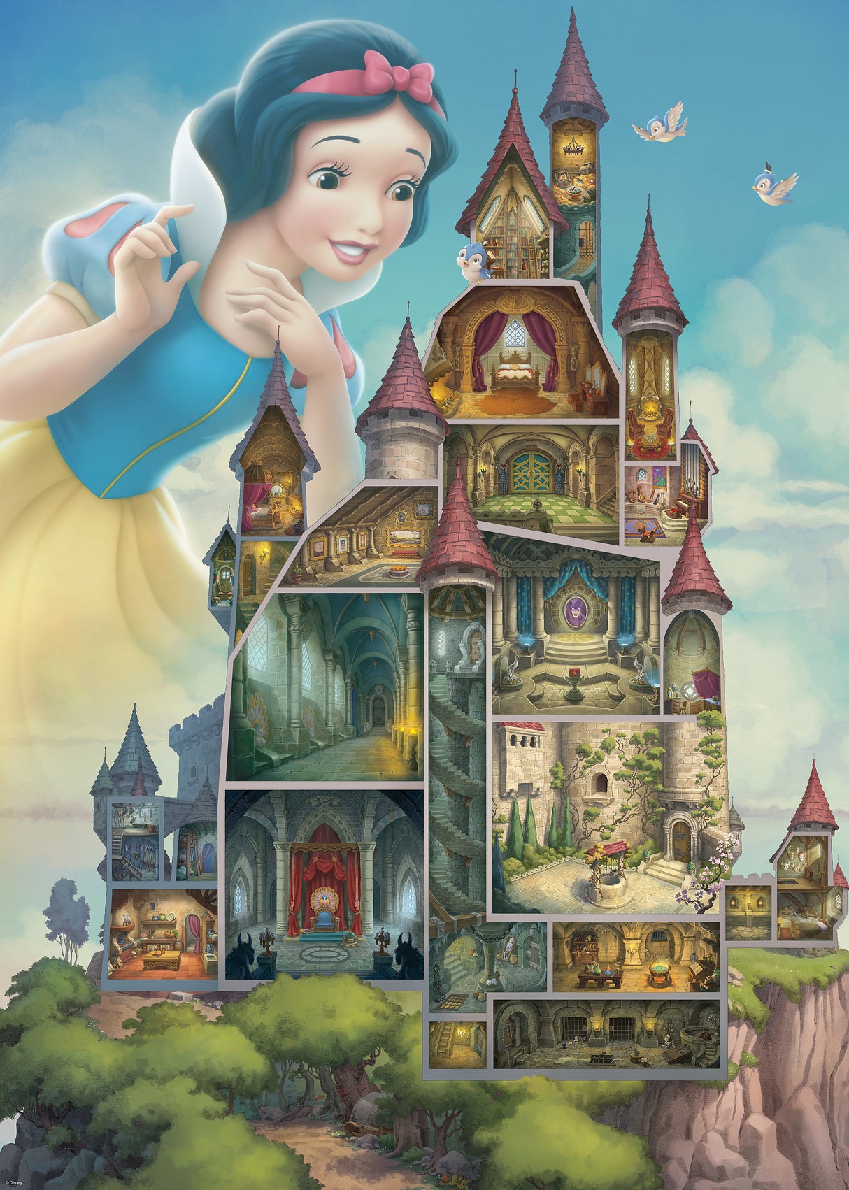 Ravensburger - Disney Castles: Snow White - 1000 Piece
