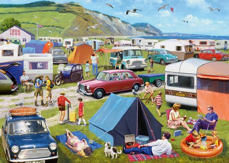 Ravensburger - Leisure Days 5 Camping Caravanning - 1000 Piece