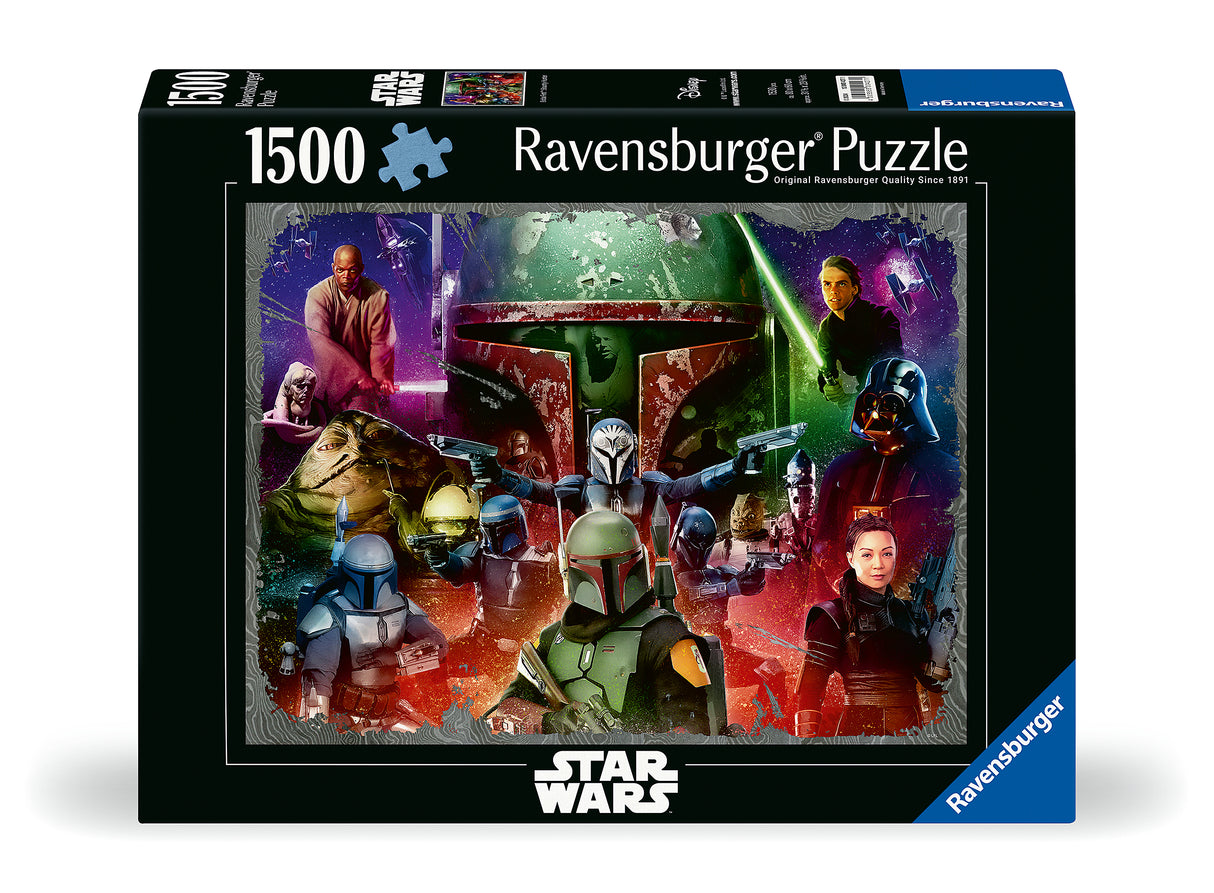Ravensburger - Disney Star Wars Boba Fett Bounty Hunter Puzzle - 1500 Piece