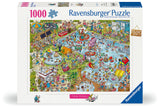 Ravensburger - Holiday Resort 3 The Pool Puzzle - 1000 Piece
