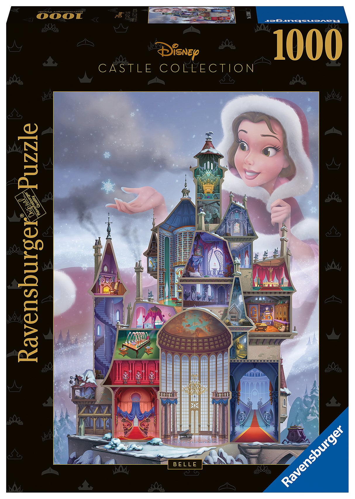 Ravensburger - Disney Castle Belle Puzzle - 1000 Piece