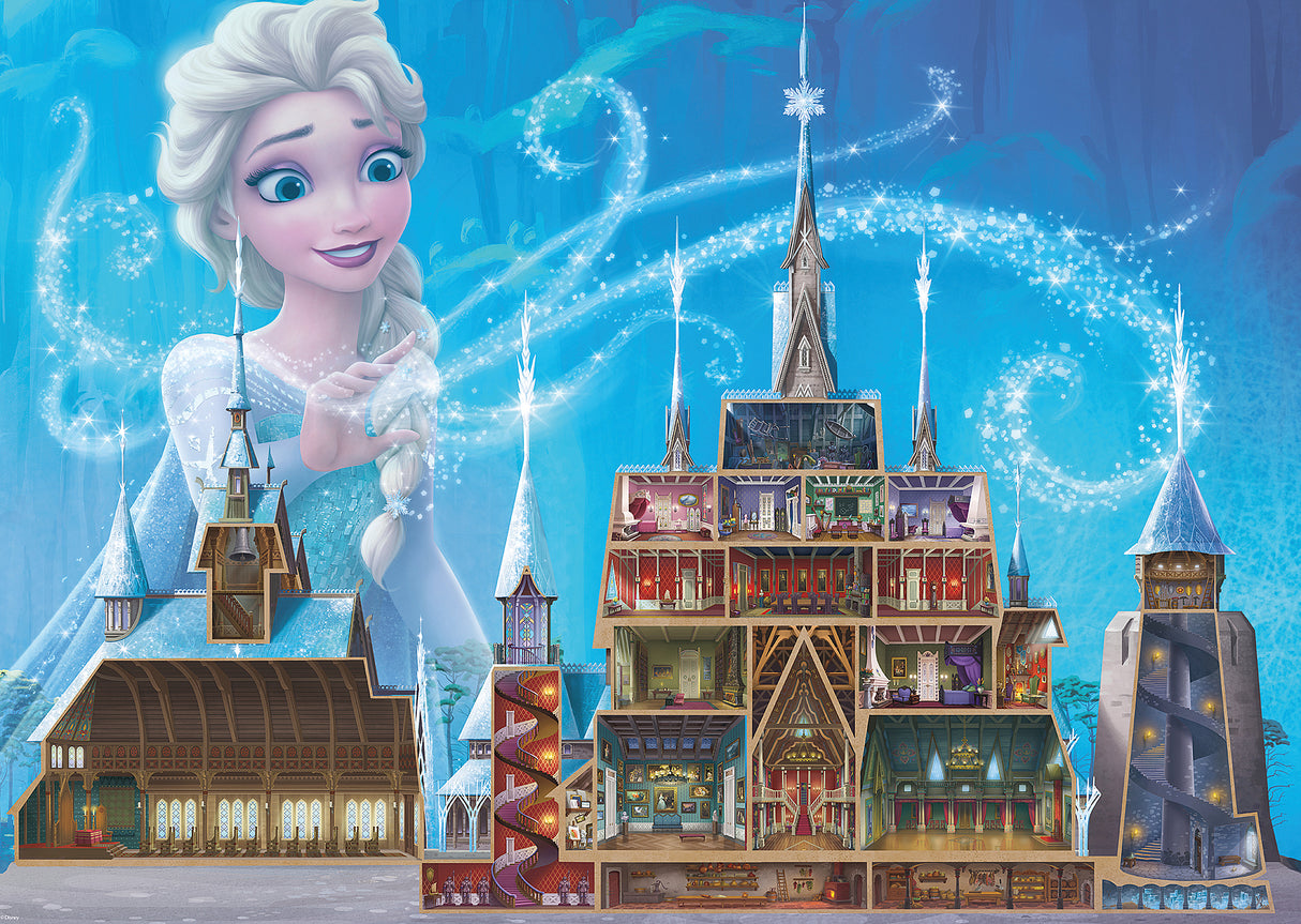 Ravensburger - Disney Castles: Elsa - 1000 Piece