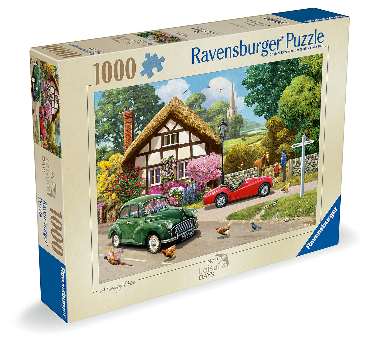 Ravensburger - Leisure Days 9 A Country Drive - 1000 Piece