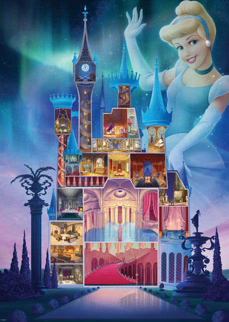 Ravensburger - Disney Castles: Cinderella - 1000 Piece