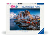 Ravensburger - Village on Lofoten Islands - 1000 Piece