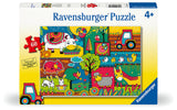 Ravensburger - A Day at the Farm - 60 Piece