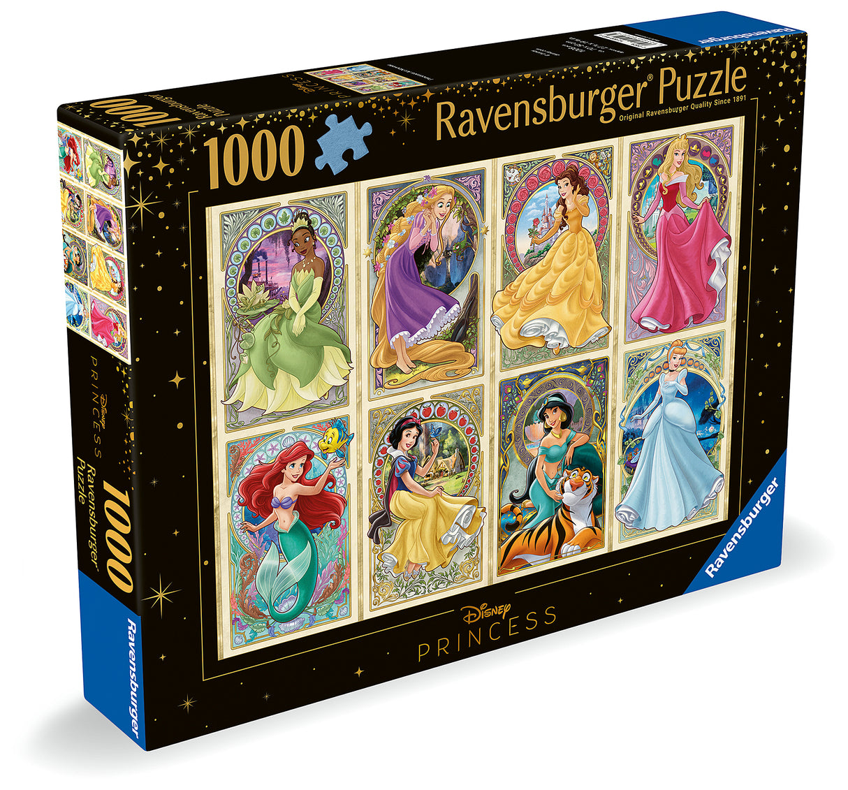 Ravensburger - Disney Art Nouveau Princesses - 1000 Piece
