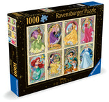 Ravensburger - Disney Art Nouveau Princesses - 1000 Piece