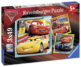 Ravensburger - Disney Cars 3 Collection - 3 x 49 Piece