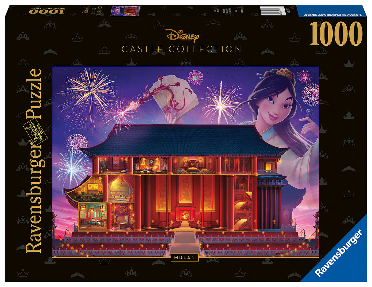 Ravensburger - Disney Castles: Mulan - 1000 Piece