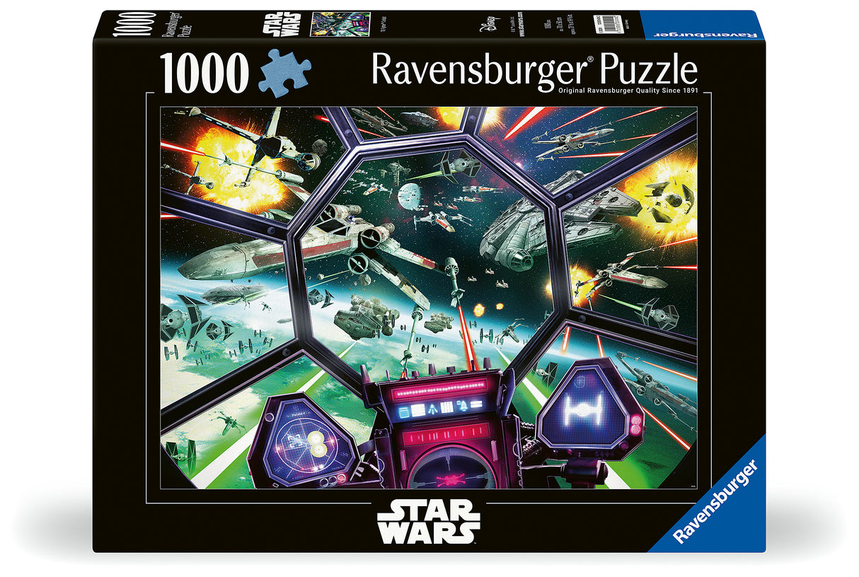Ravensburger - Star Wars: TIE Fighter Cockpit - 1000 Piece