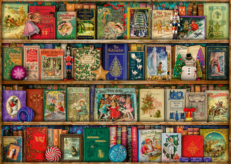 Ravensburger - The Christmas Library Puzzle - 1000 Piece