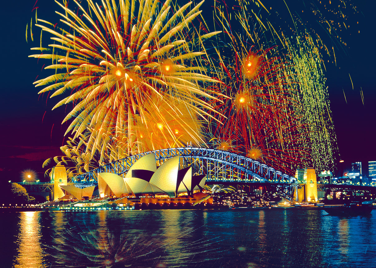 Ravensburger - Fireworks Over Sydney Australia - 1000 Piece