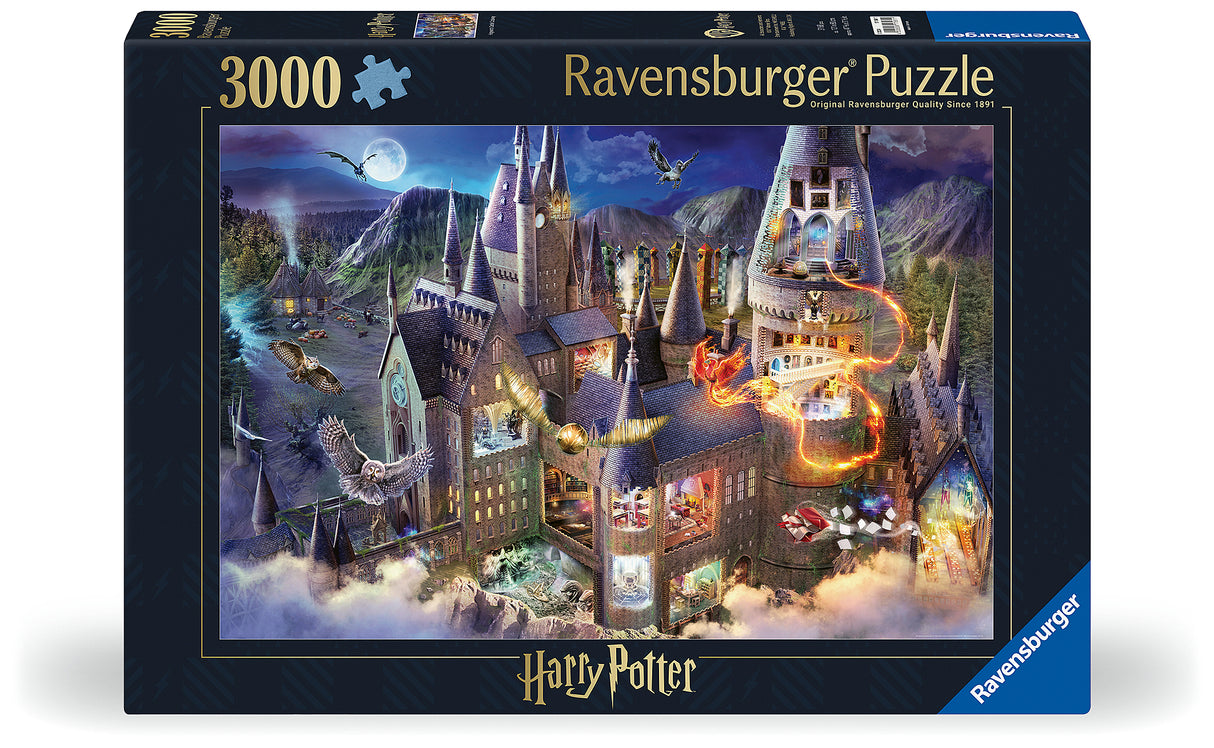 Ravensburger - Hogwarts Castle Cutaway - 3000 Piece