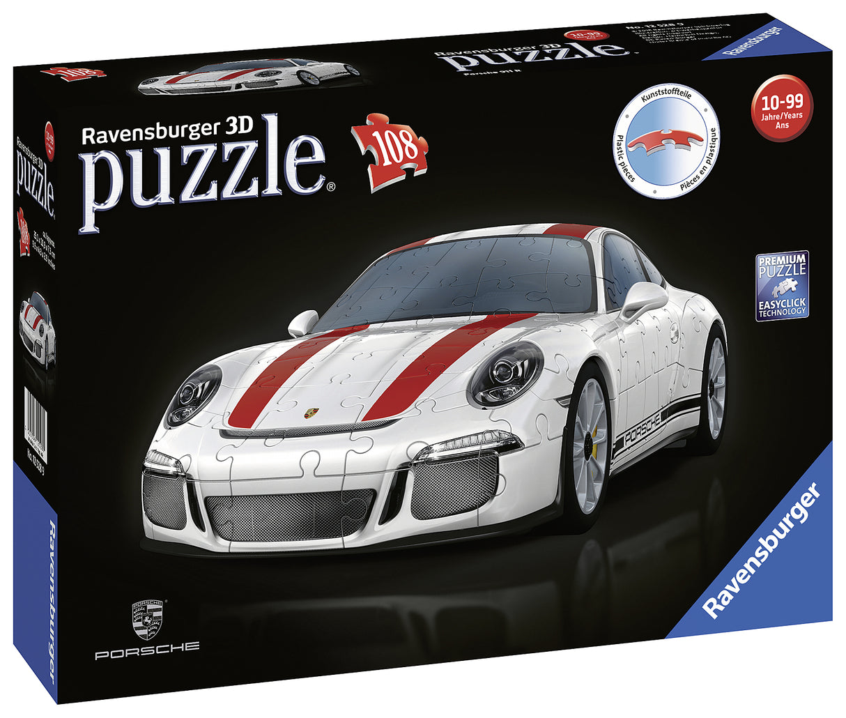 Ravensburger - Porsche 911R - 108 Piece