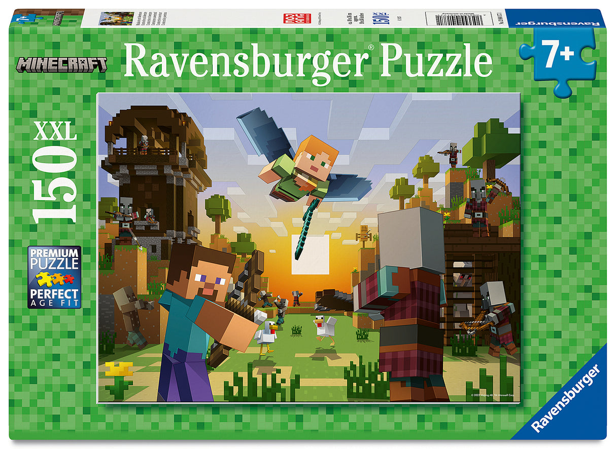 Ravensburger - Minecraft Construction and Adventure Puzzle - 150 Piece