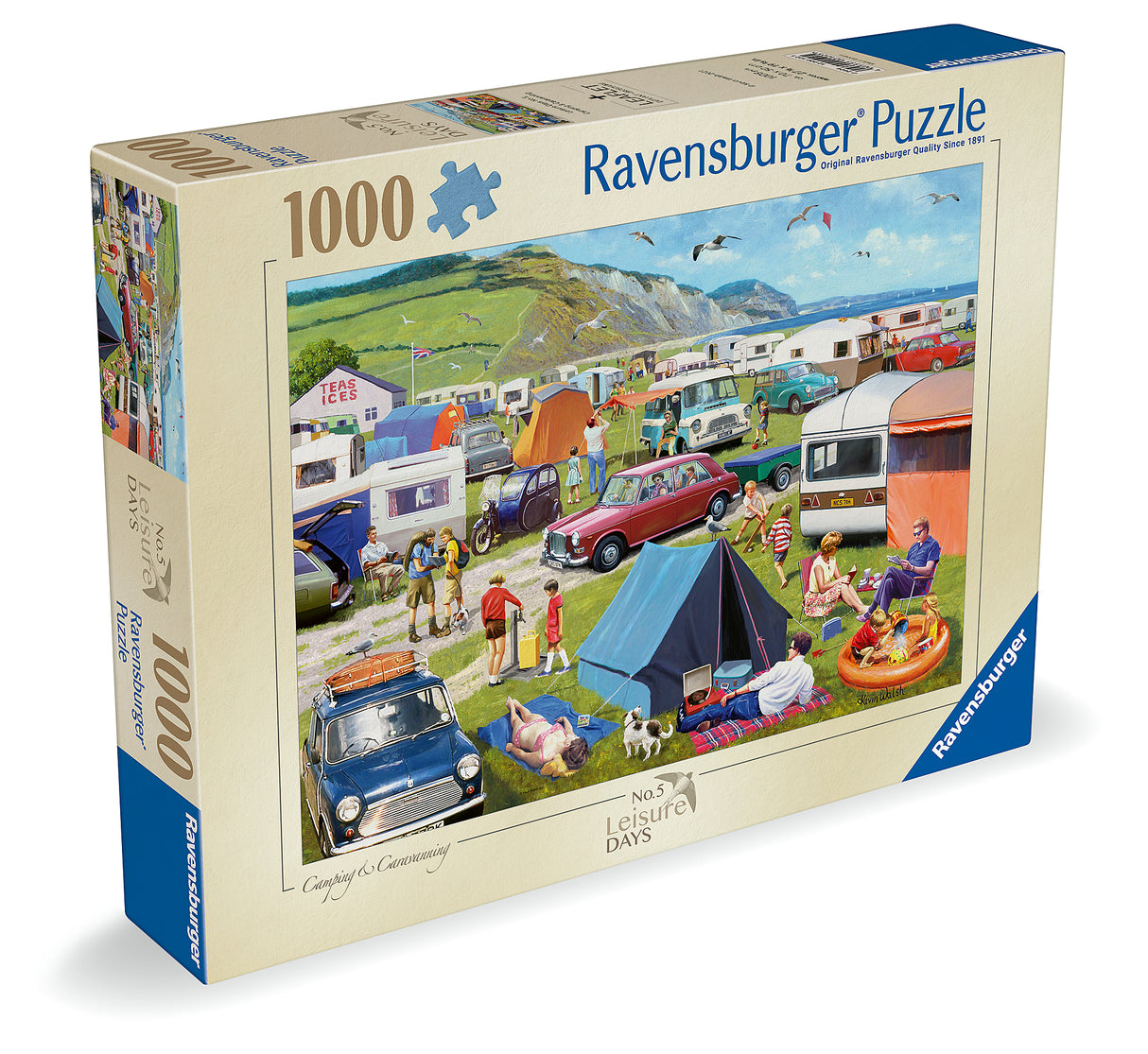 Ravensburger - Leisure Days 5 Camping Caravanning - 1000 Piece