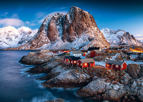 Ravensburger - Village on Lofoten Islands - 1000 Piece