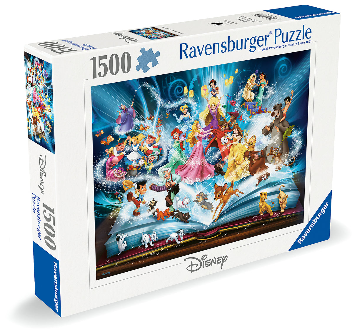 Ravensburger - Disney Magical Storybook Puzzle - 1500 Piece