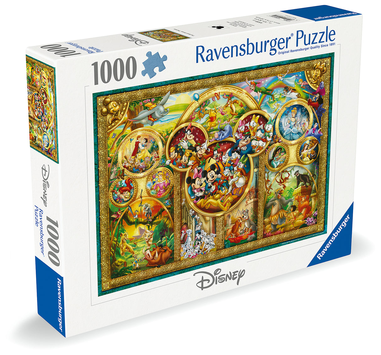 Ravensburger - Disney Best Themes Puzzle - 1000 Piece