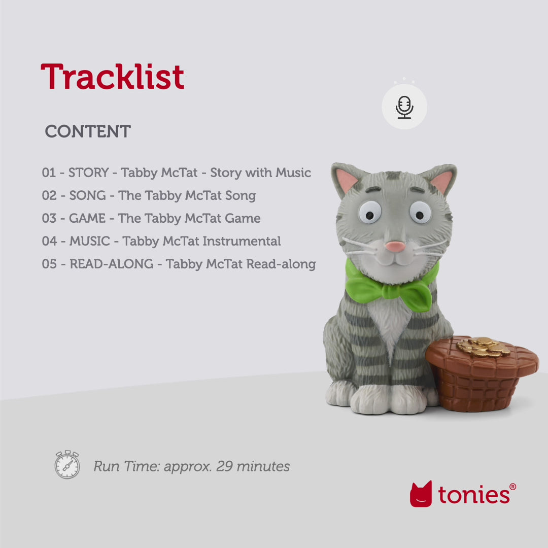 tonies: Julia Donaldson - Tabby McTat Tonie Audio Character – Book