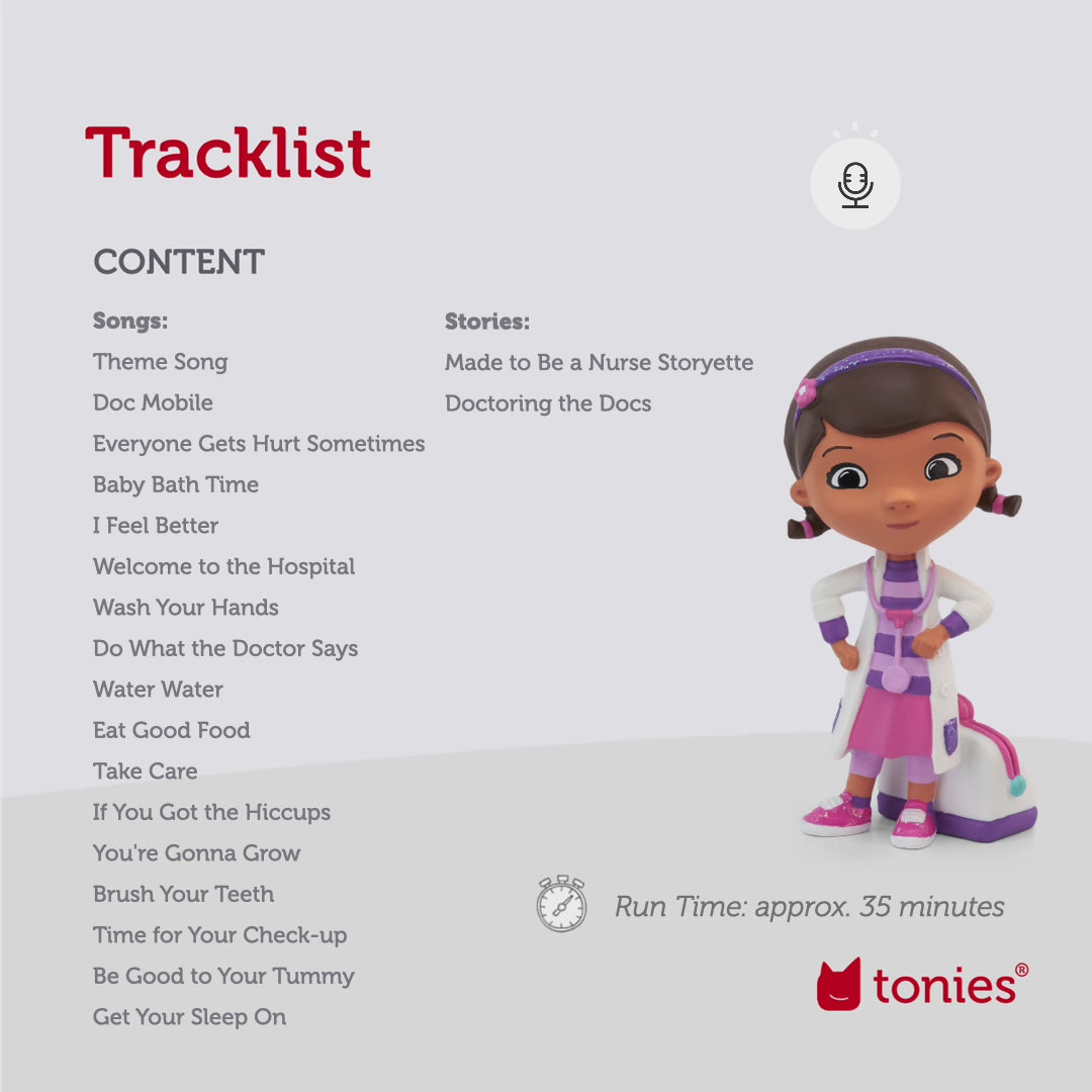 tonies: Doc McStuffins - Tonie Audio Character