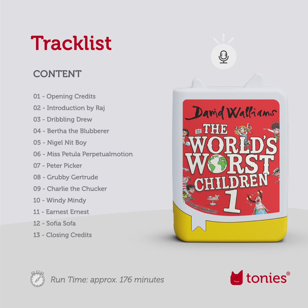 tonies: David Walliams - The World's Worst Children 1 Book Tonie