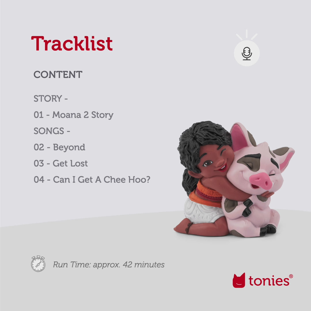 tonies: Disney Moana 2 - Call of the Wayfinder Tonie Audio Character