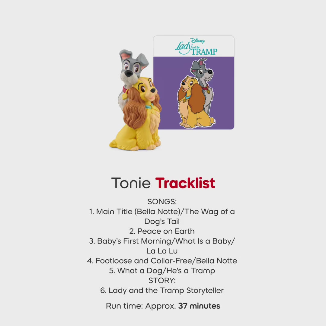 tonies: Disney Lady and the Tramp - Tonie Audio Character