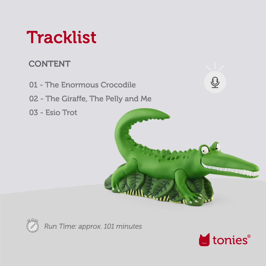 tonies: Roald Dahl - The Enormous Crocodile Tonie Audio Character