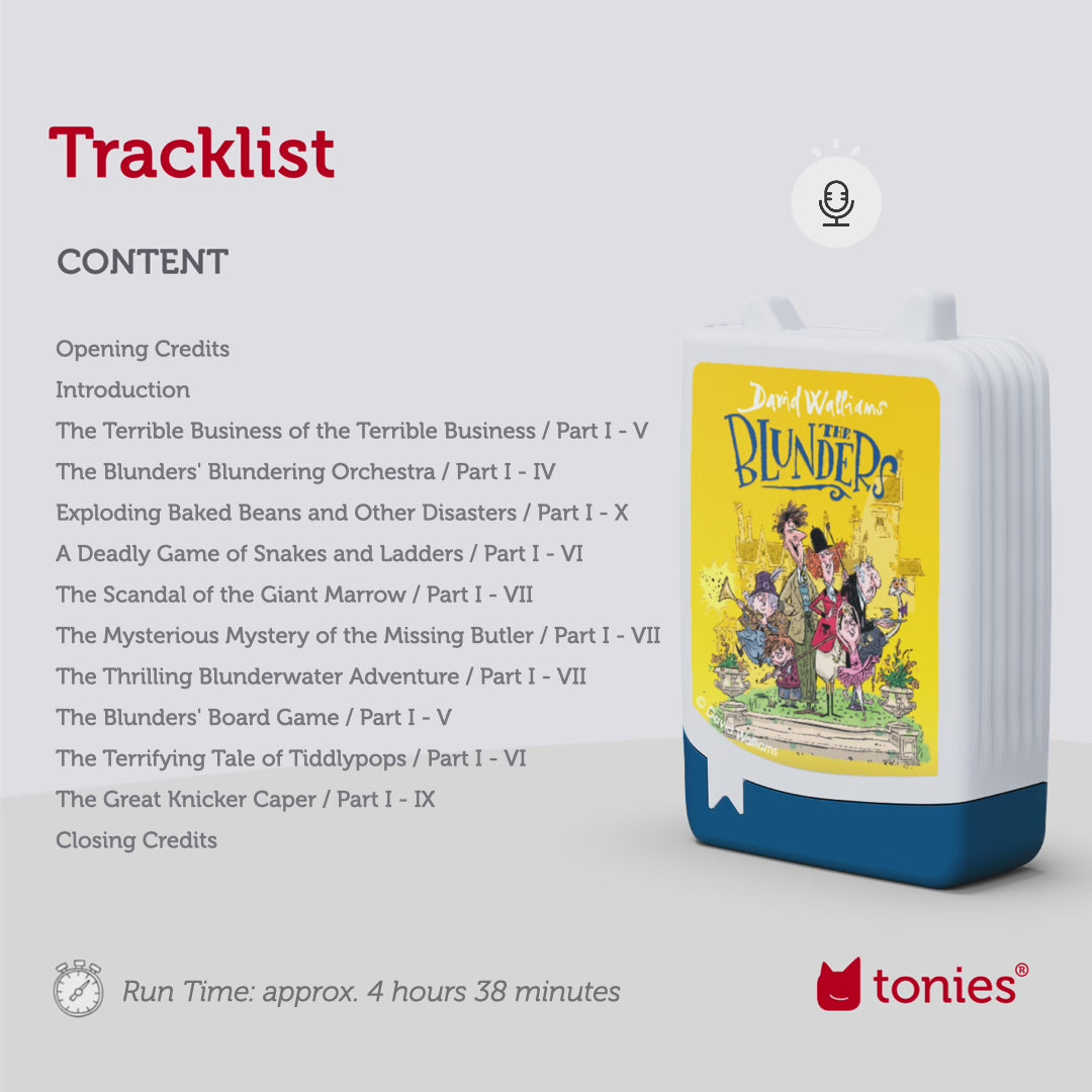 tonies: David Walliams - The Blunders Book Tonie