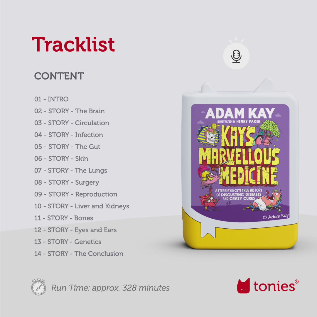 tonies: Adam Kay - Marvellous Medicine Book Tonie
