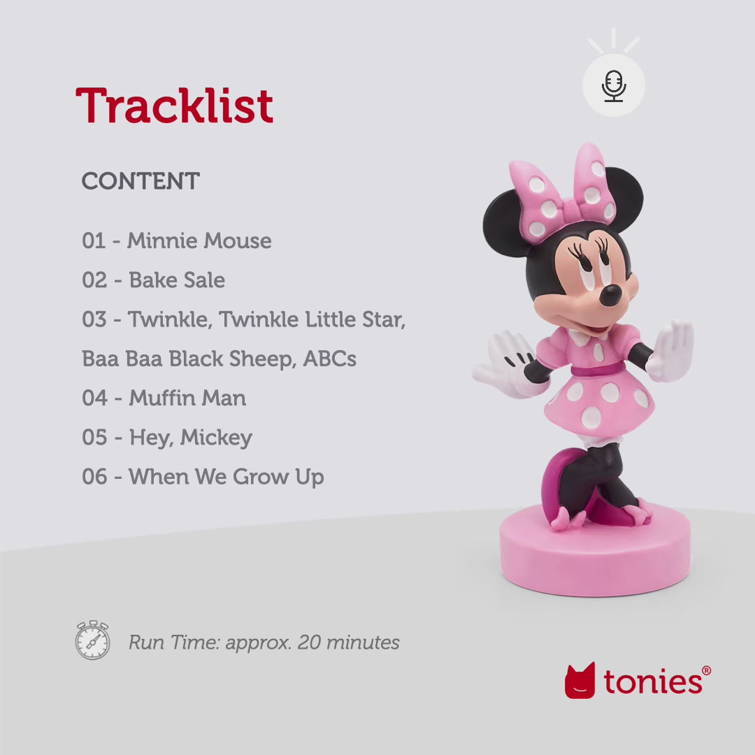 tonies: Disney Minnie Mouse - Minnie Tonie Audio Character